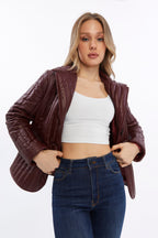 Tabitha Leather Coat