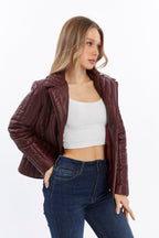 Tabitha Leather Coat