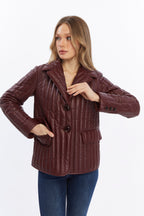 Tabitha Leather Coat