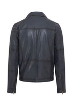 Mens Classic Leather Biker Jacket - Bettles
