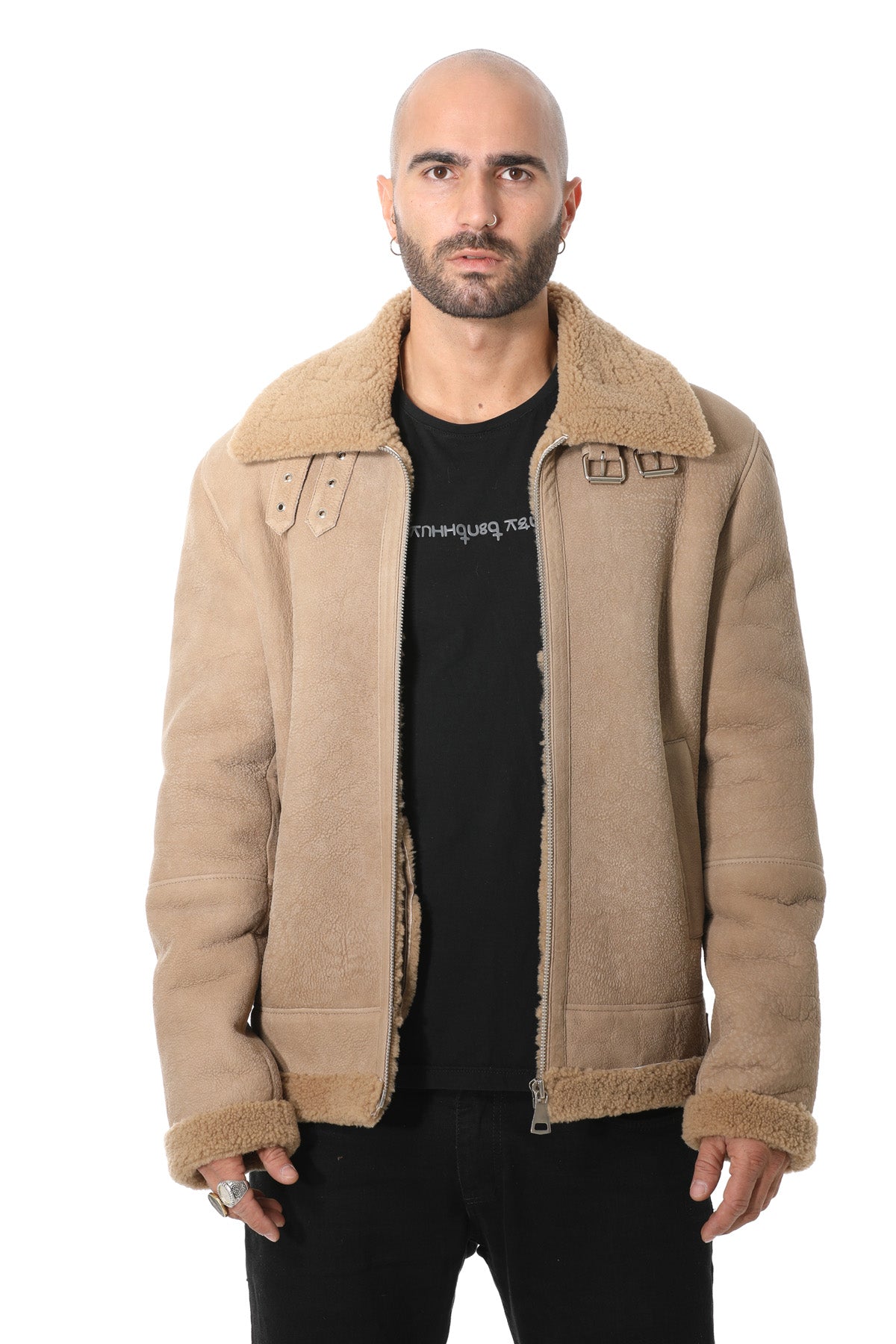 Rupert Shearling Aviator Jacket