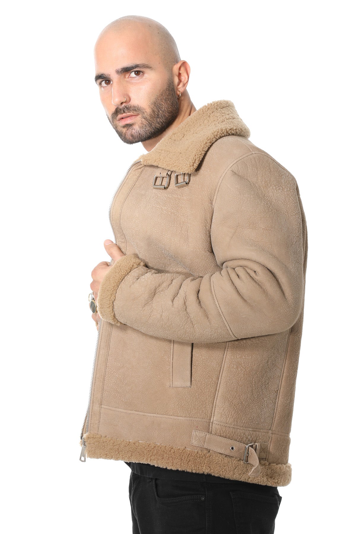 Rupert Shearling Aviator Jacket