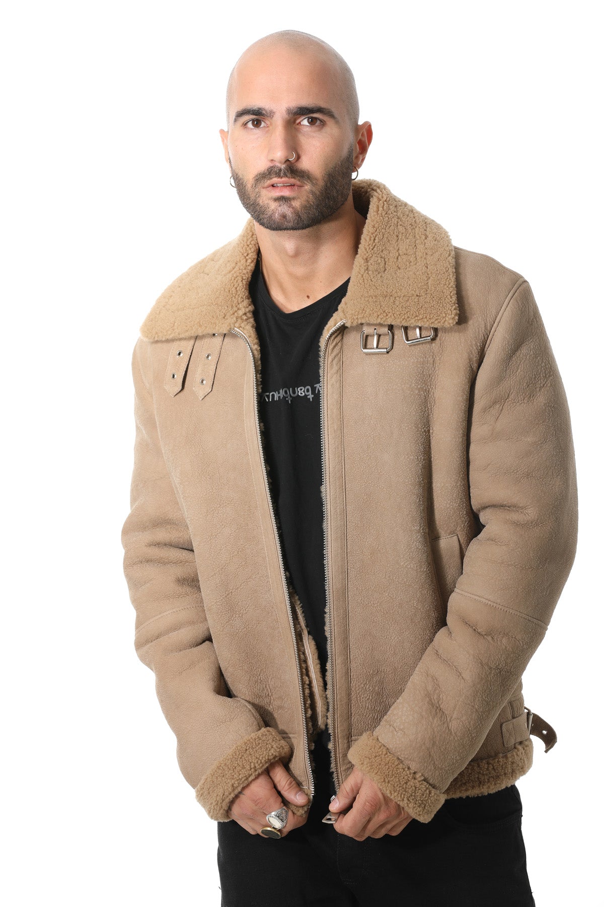 Rupert Shearling Aviator Jacket