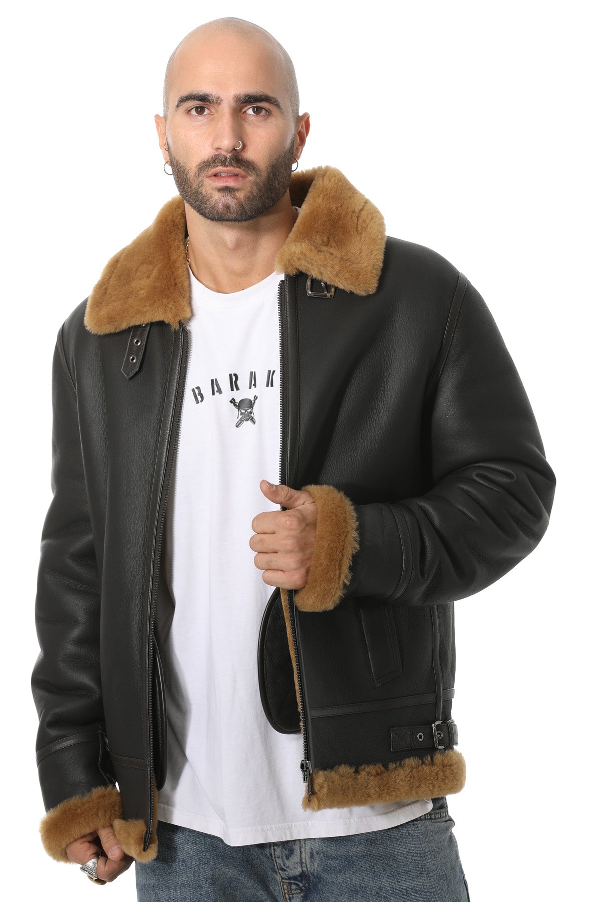 Rupert Shearling Aviator Jacket