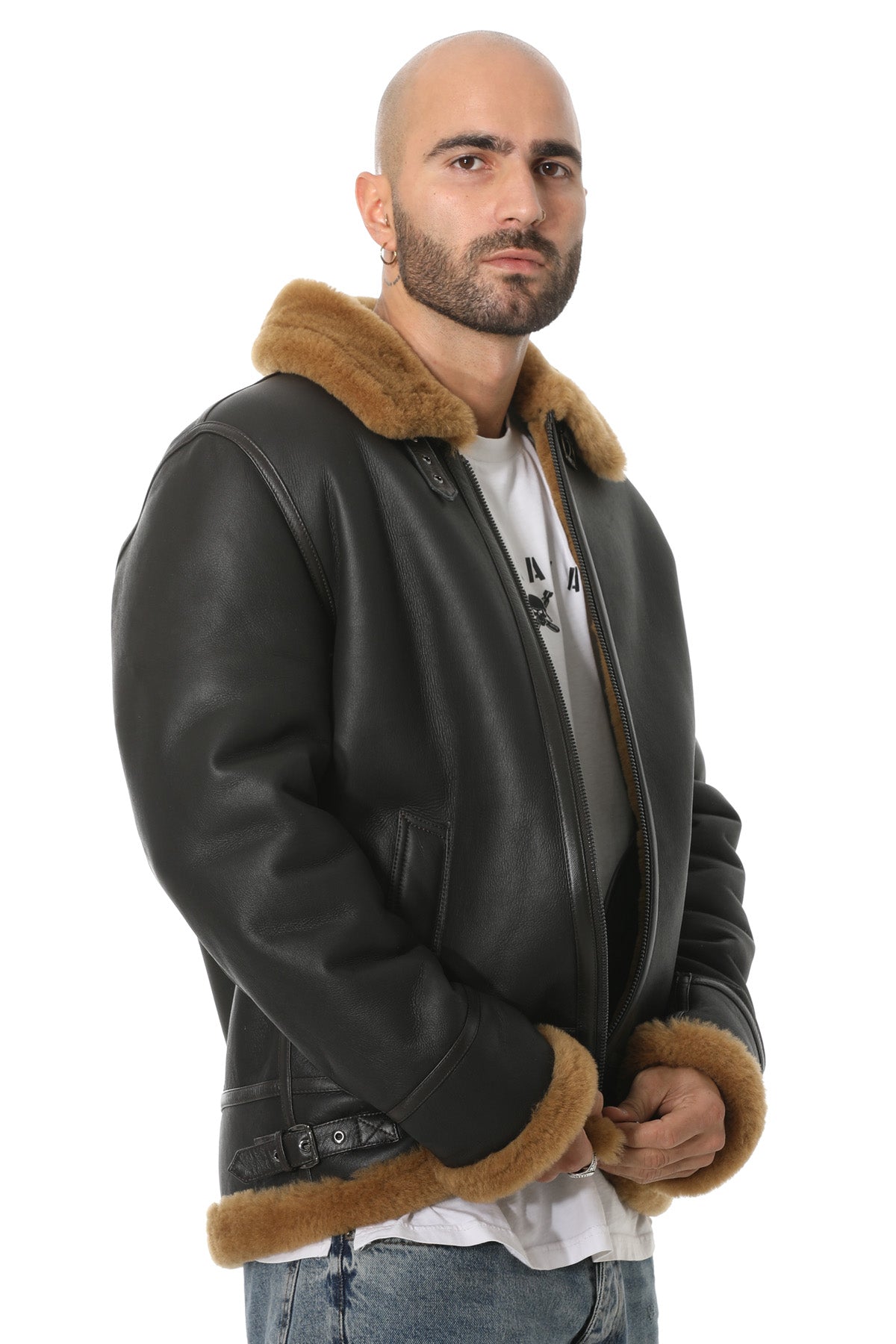 Rupert Shearling Aviator Jacket