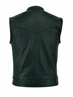 Leatherick Anarchy Club Inspired Leather Vest