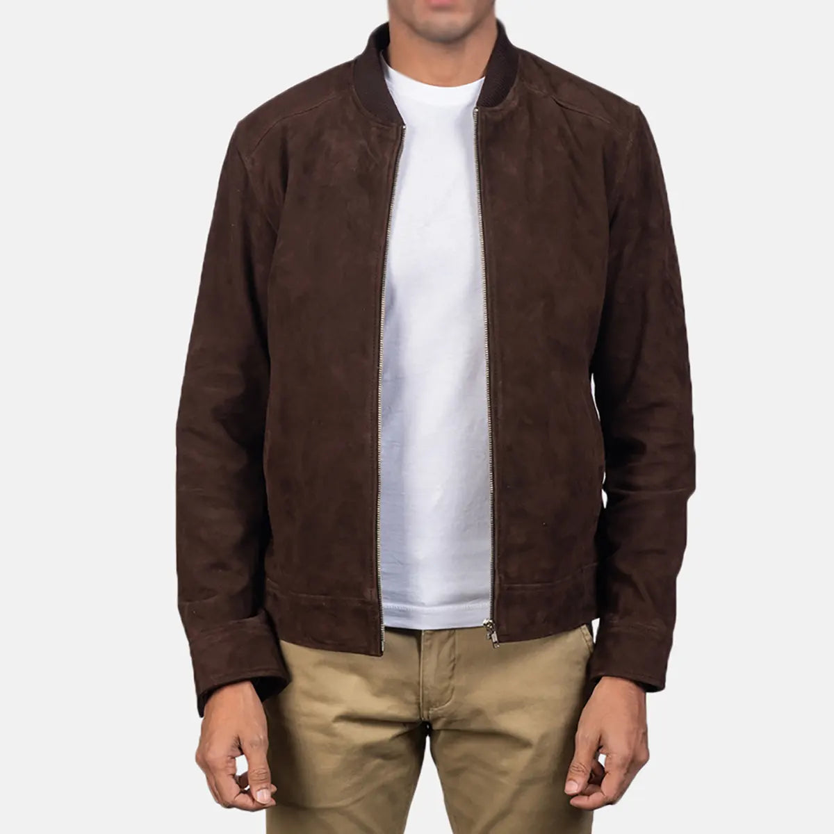 Men’s Brown Suede Jacket