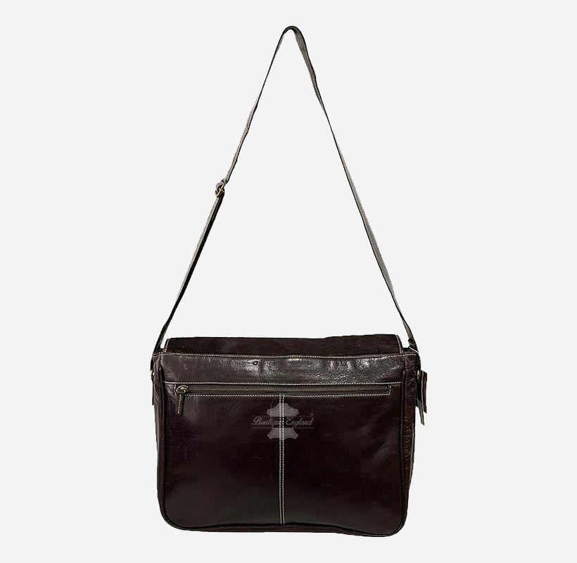 Unisex Hair on Hide Leather Crossbody Satchel Bags
