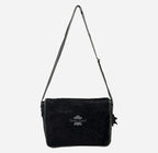 Unisex Hair on Hide Leather Crossbody Satchel Bags