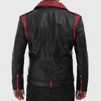 Men’s Black Biker Leather Jacket