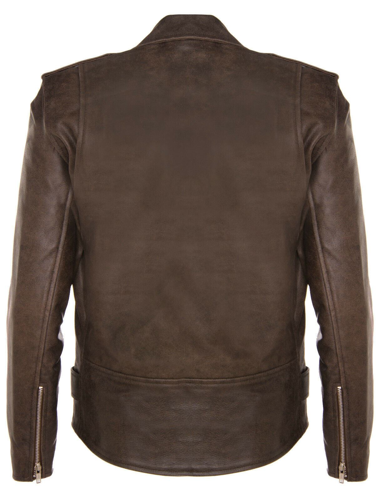 Mens Cow-Hide Black Brando Jacket -Venice
