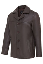Men’s 4 Button Italian Leather Blazer Jacket - Loxton