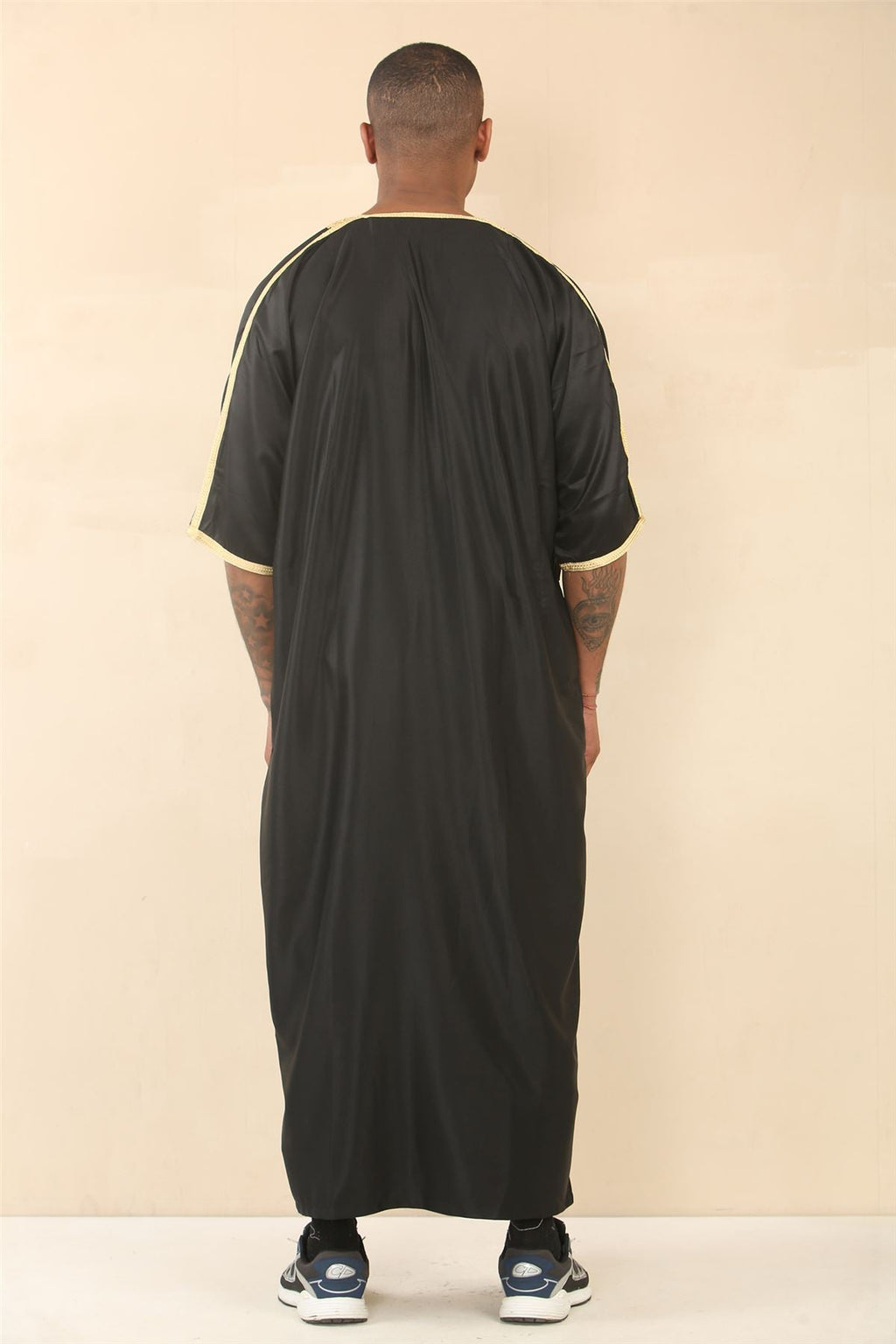 Men's Moroccan Thobe Djellaba Jubba Robe Eid