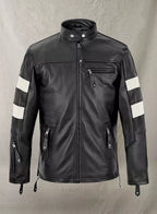 Keanu Reeves John Wick Biker Leather Jacket