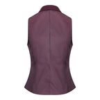 Womens 1920s Wine Wool Classic Retro Vintage Waistcoat