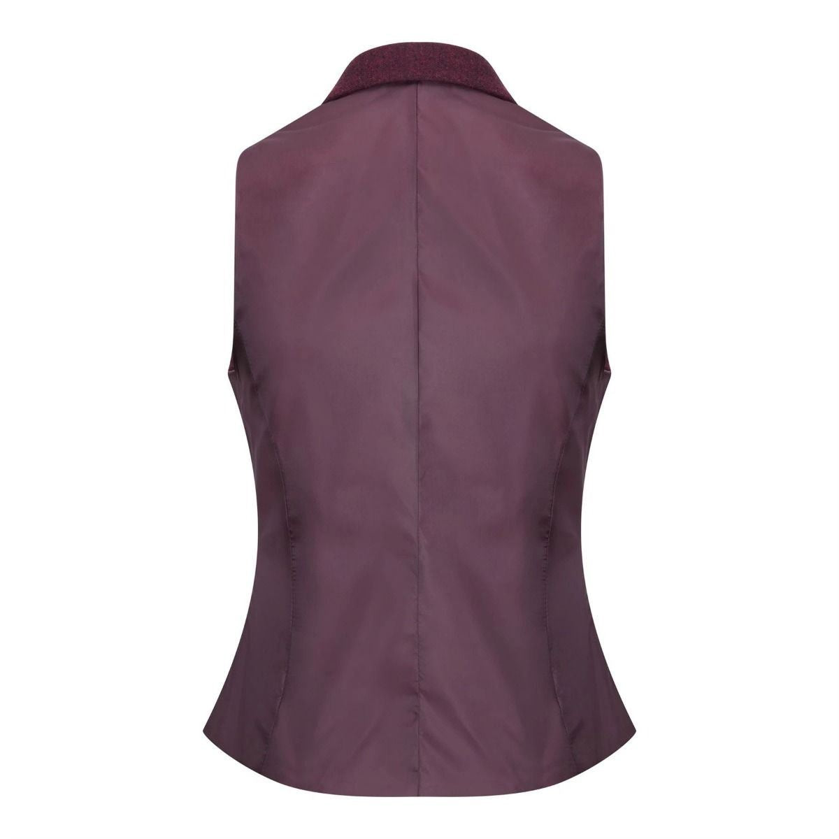 Womens 1920s Wine Wool Classic Retro Vintage Waistcoat
