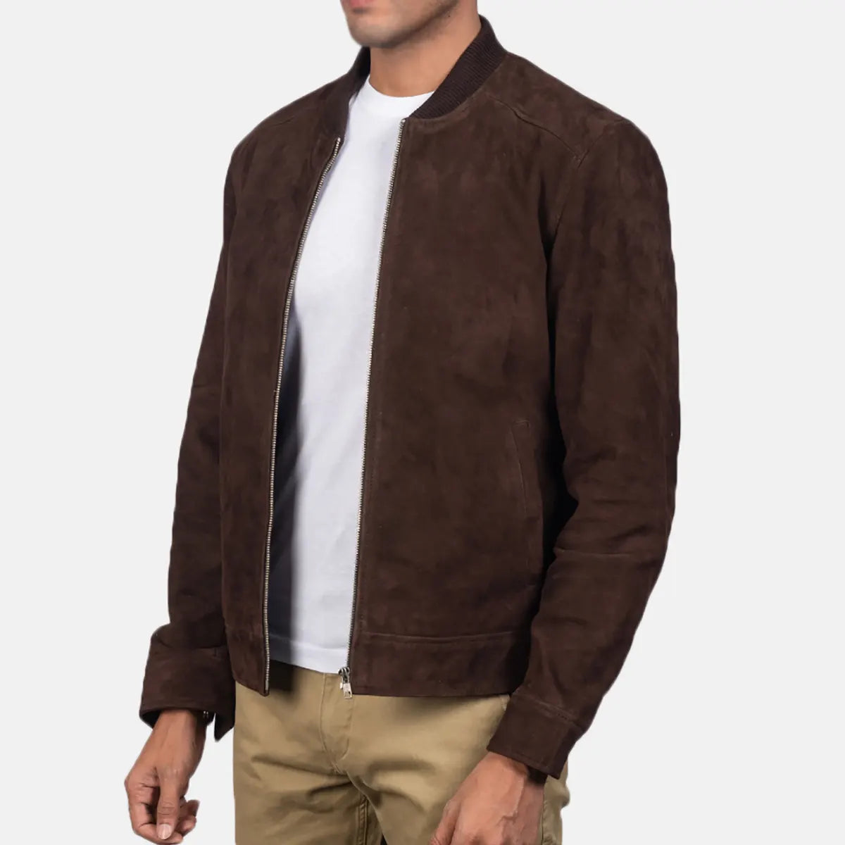Men’s Brown Suede Jacket