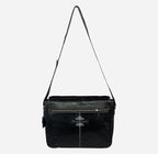 Unisex Hair on Hide Leather Crossbody Satchel Bags