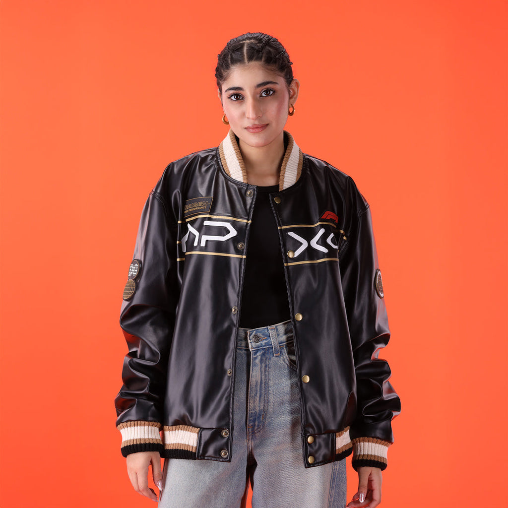 Leather jacket
