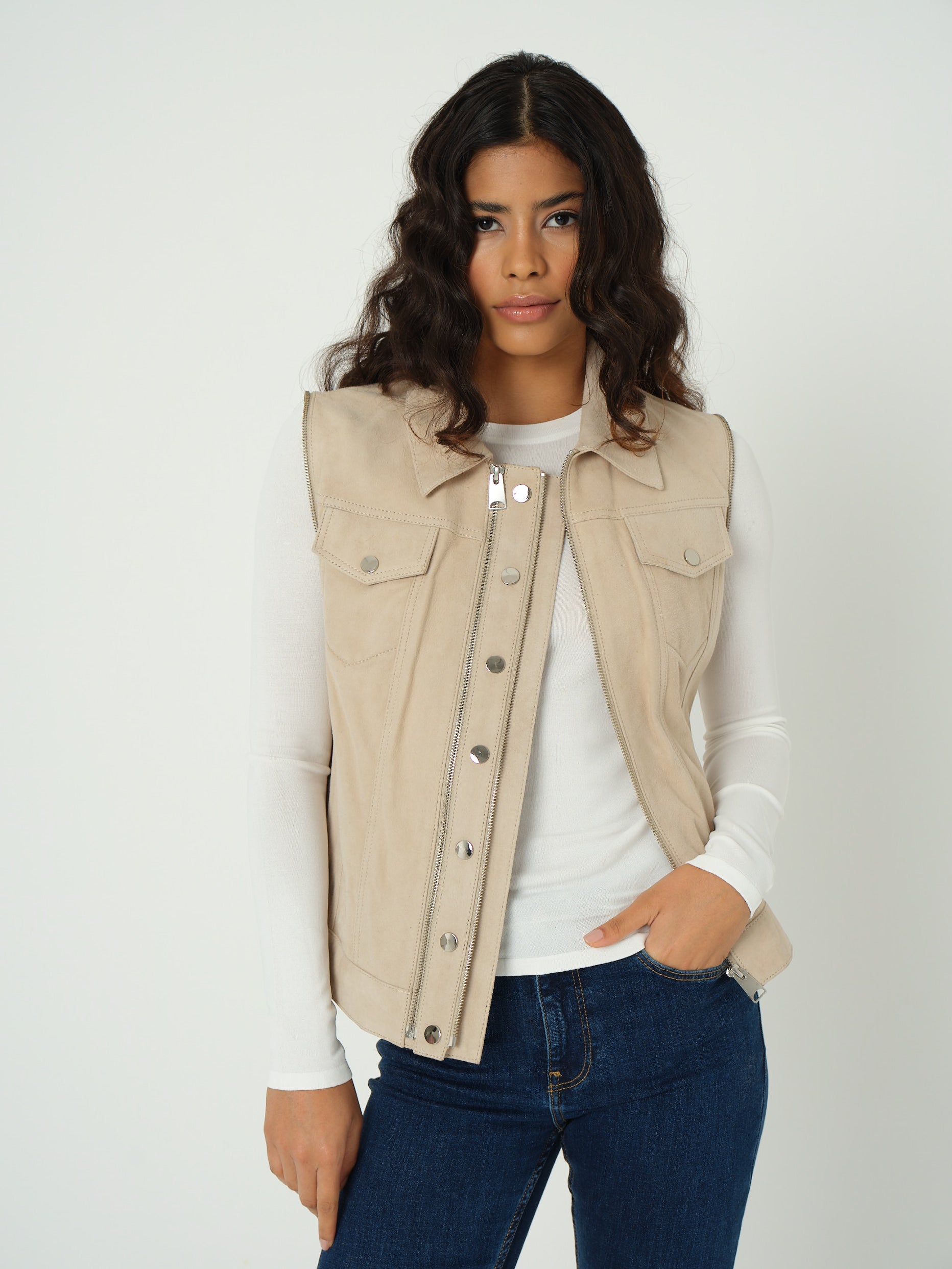 Sarah Suede Jacket