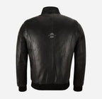 RODERICK Classic Leather Bomber Jacket for Men
