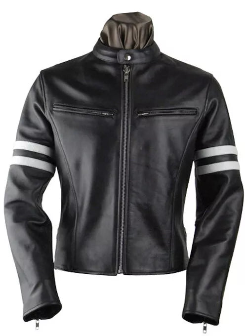 Men's Super Stylish leather jackets Slim-Fit Real Lambskin Handmade Motorcycle