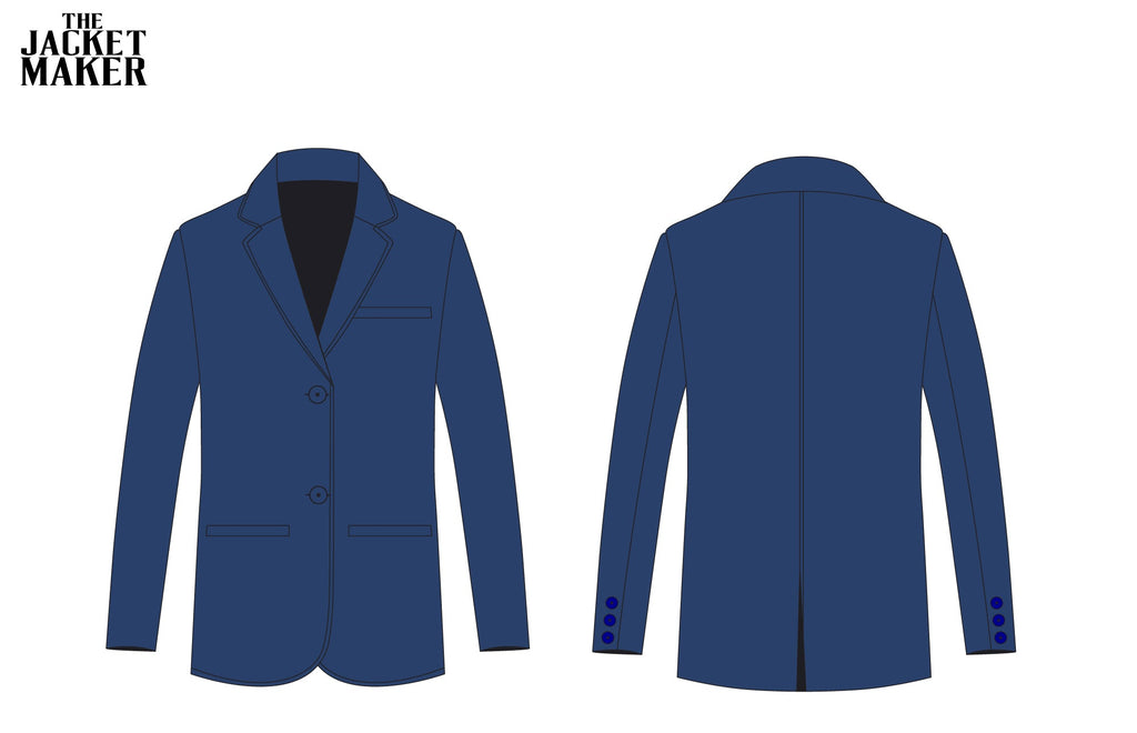 Custom Bob Humker Denim Blazer 1/2 Installment