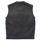 First Mfg Co - The Club Cut - Men's Motorcycle Biker Riding Leather Vest