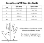 Mens Luxury Sheepskin Suede Leather Gloves
