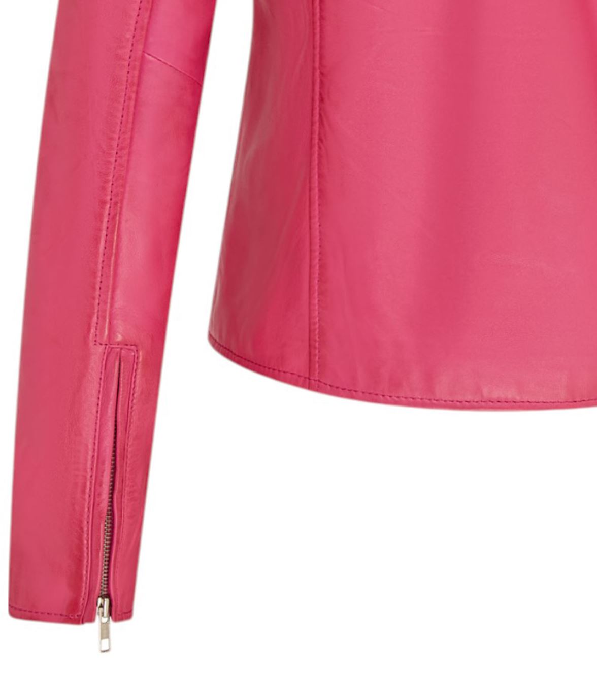 Women's Classic Brando Biker Leather Jacket - Broome