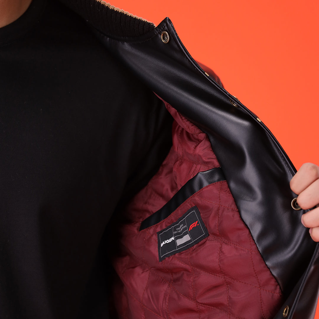 Leather jacket