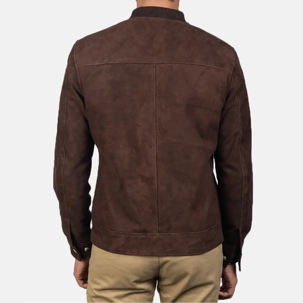 Men’s Brown Suede Jacket