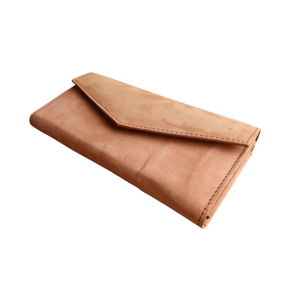 Butter Leather Women's Clutch - Leather Wallet