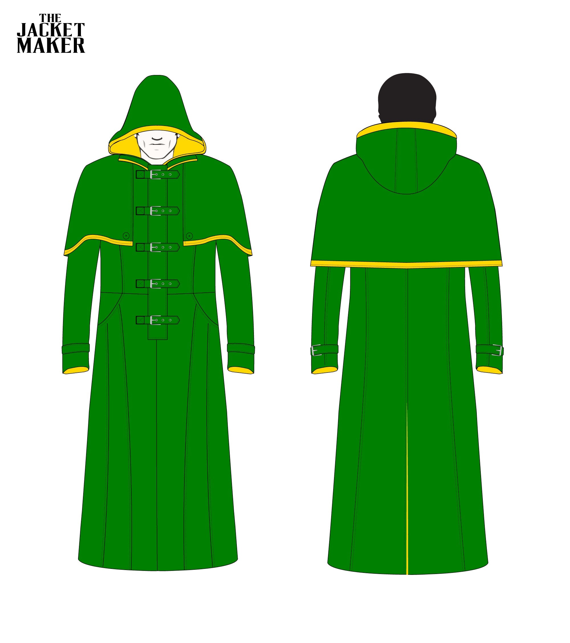 Custom Christopher Meinhold Leather Coat 1/2 Installment