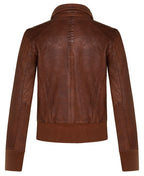 Womens  MA-1 Varsity Bomber Jacket-Modbury