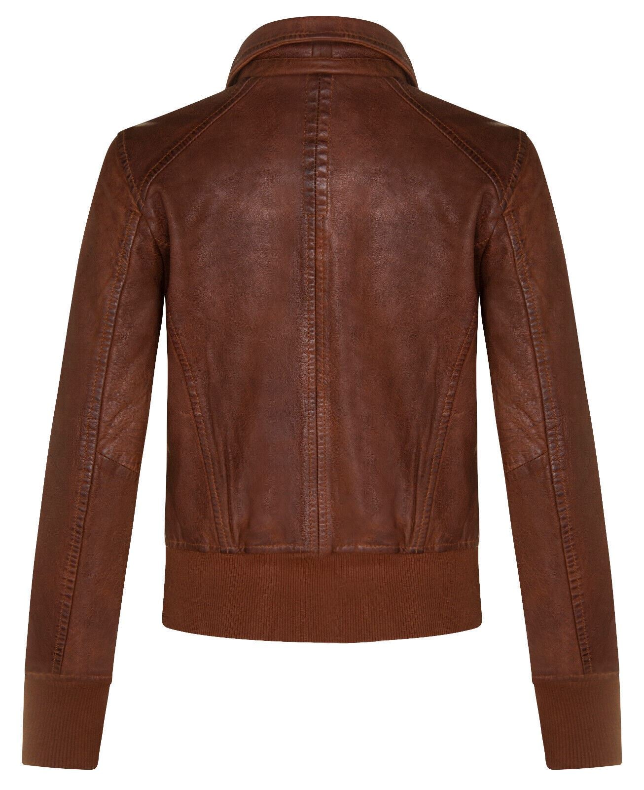 Womens  MA-1 Varsity Bomber Jacket-Modbury