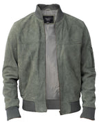 Mens Goat Suede MA-1 Bomber Jacket-Auckland