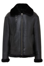 Mens B3 Aviator Real Sheepskin Leather Flying Jacket-Oxford