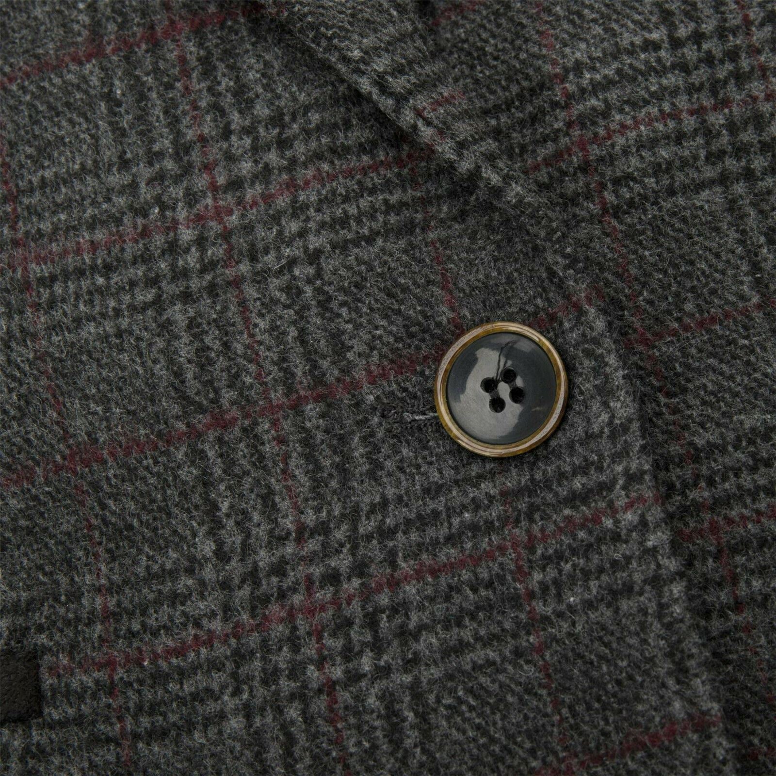 Womens Tweed 1920s Herringbone Charcoal Waistcoat