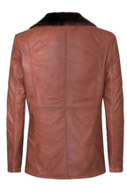 Mens Reefer Leather Jacket - Tadcaster