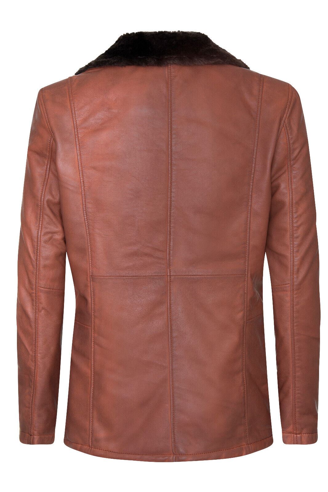 Mens Reefer Leather Jacket - Tadcaster