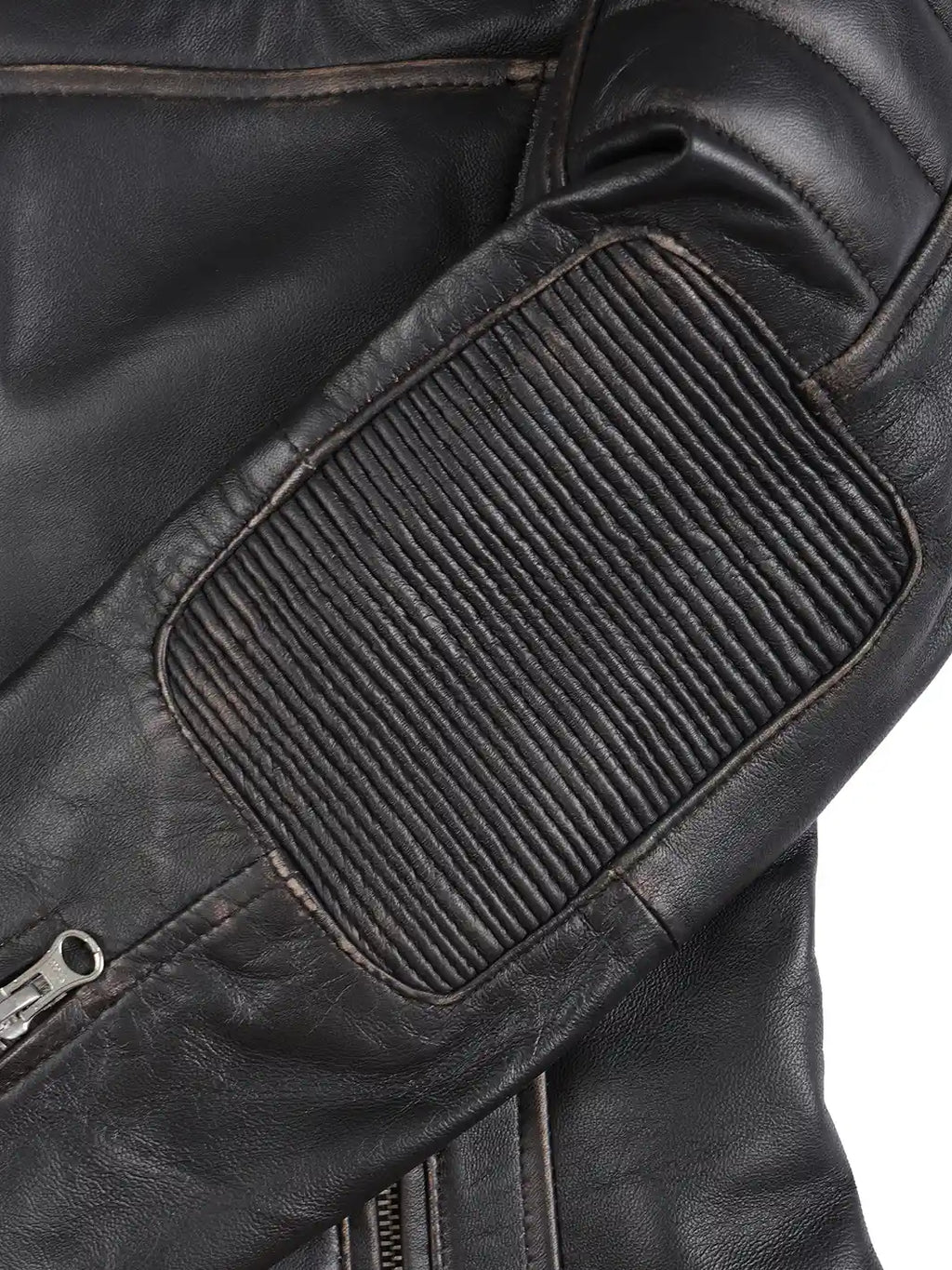 Women's Dark Brown Biker Style Leather Jacket