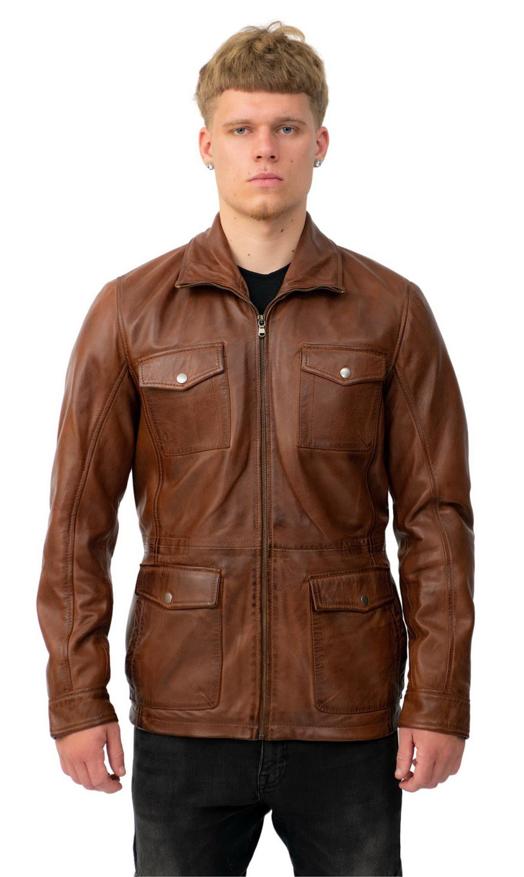Mens Timber Safari Coat-Santa Cruz