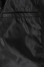 Women's Long Leather Classic Genuine Coat - 'LOLA'