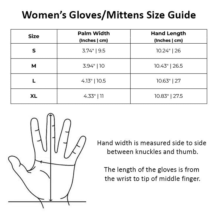 Womens Genuine Sheepskin Suede Gloves with Fur Cuff