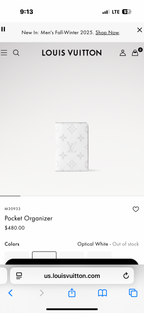 Custom Daniyal Shoaib Pocket Organizer