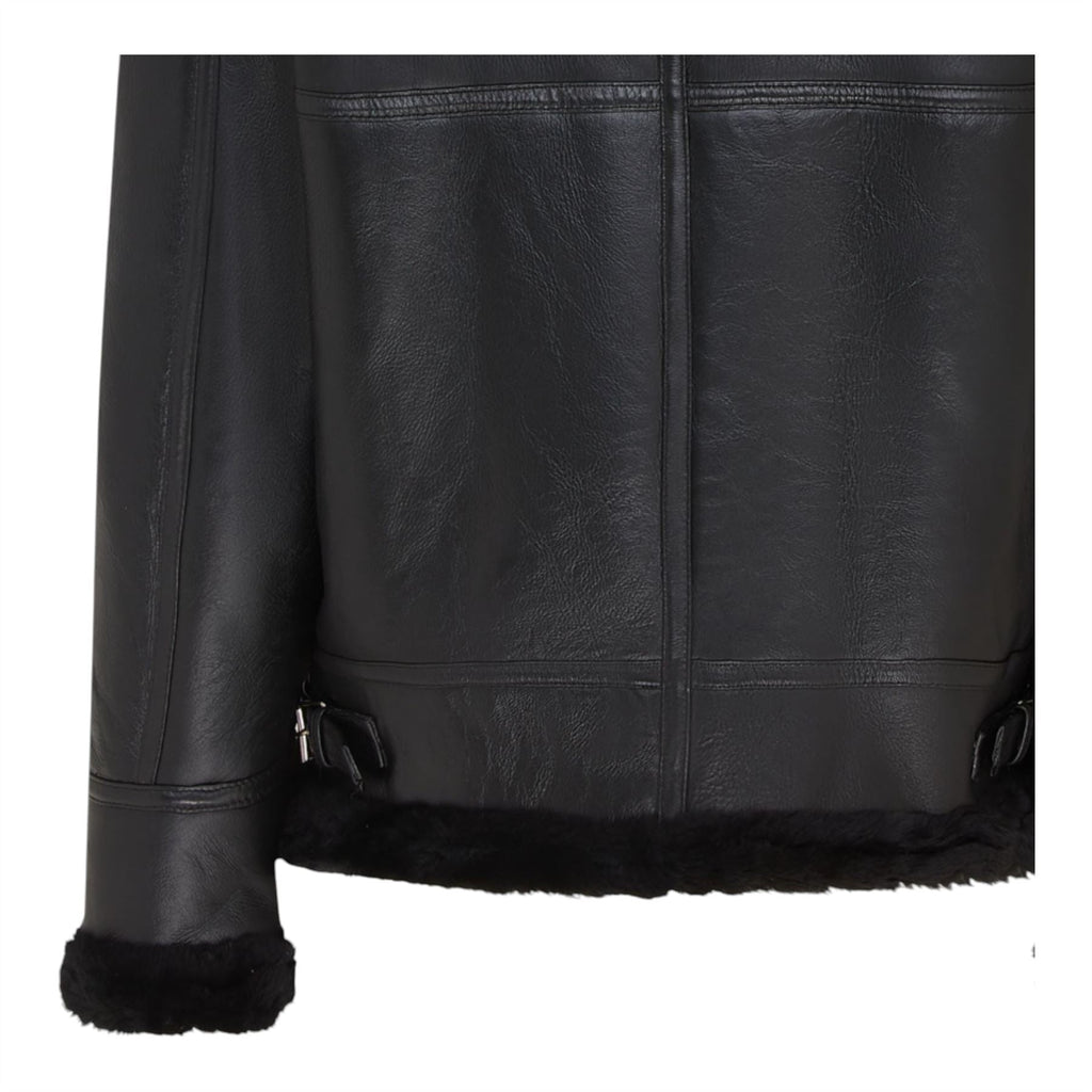 Mens B3 Aviator Real Sheepskin Leather Flying Jacket-Oxford