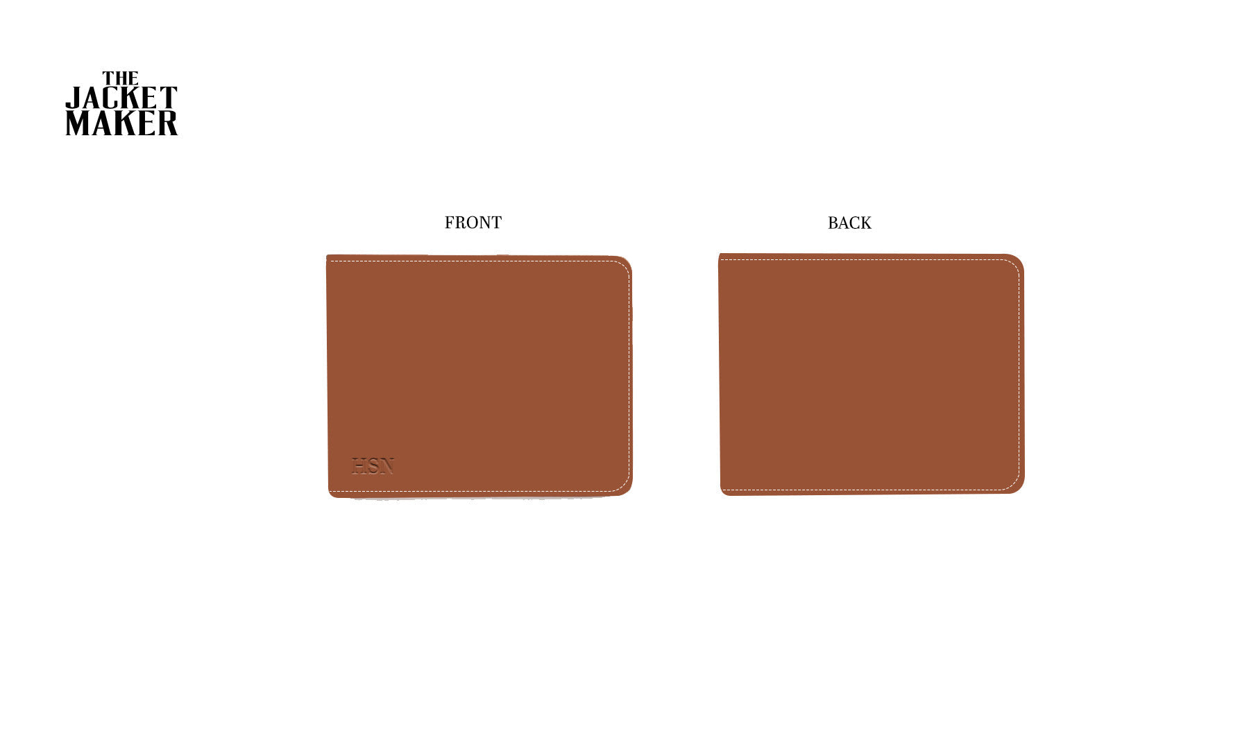 Custom Muhammad Hassan Leather Wallet