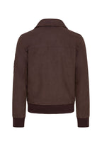 Mens A2 Cowhide Leather Bomber Jacket-Eura