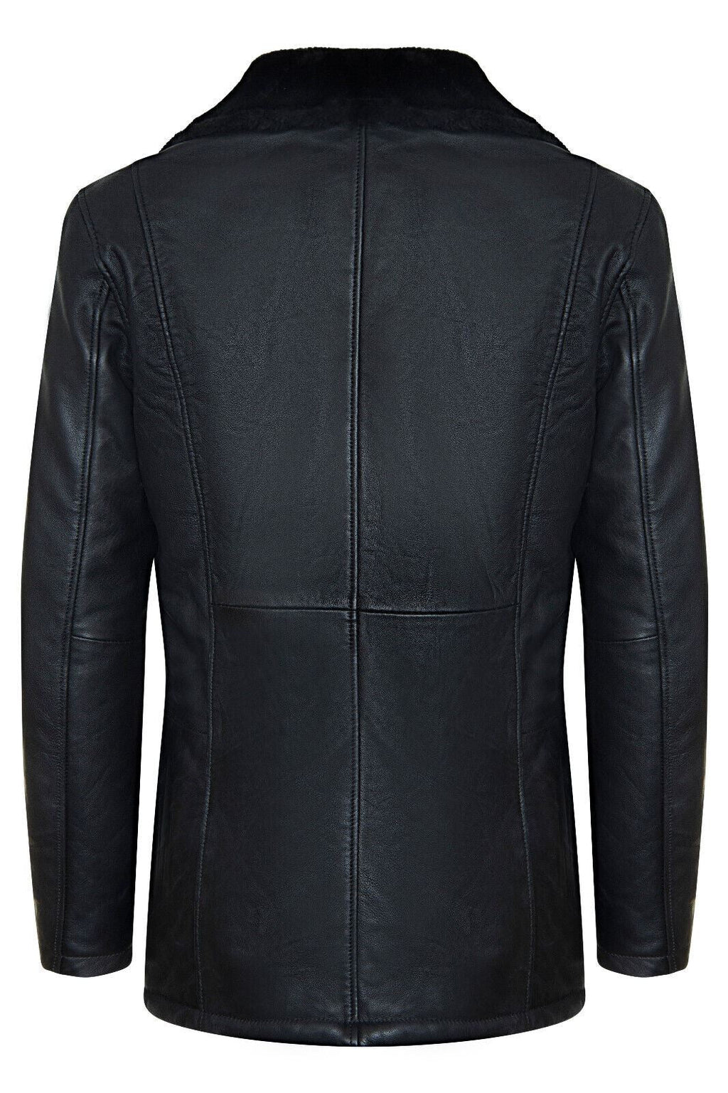 Men's Reefer Leather Blazer Jacket`- Pablo
